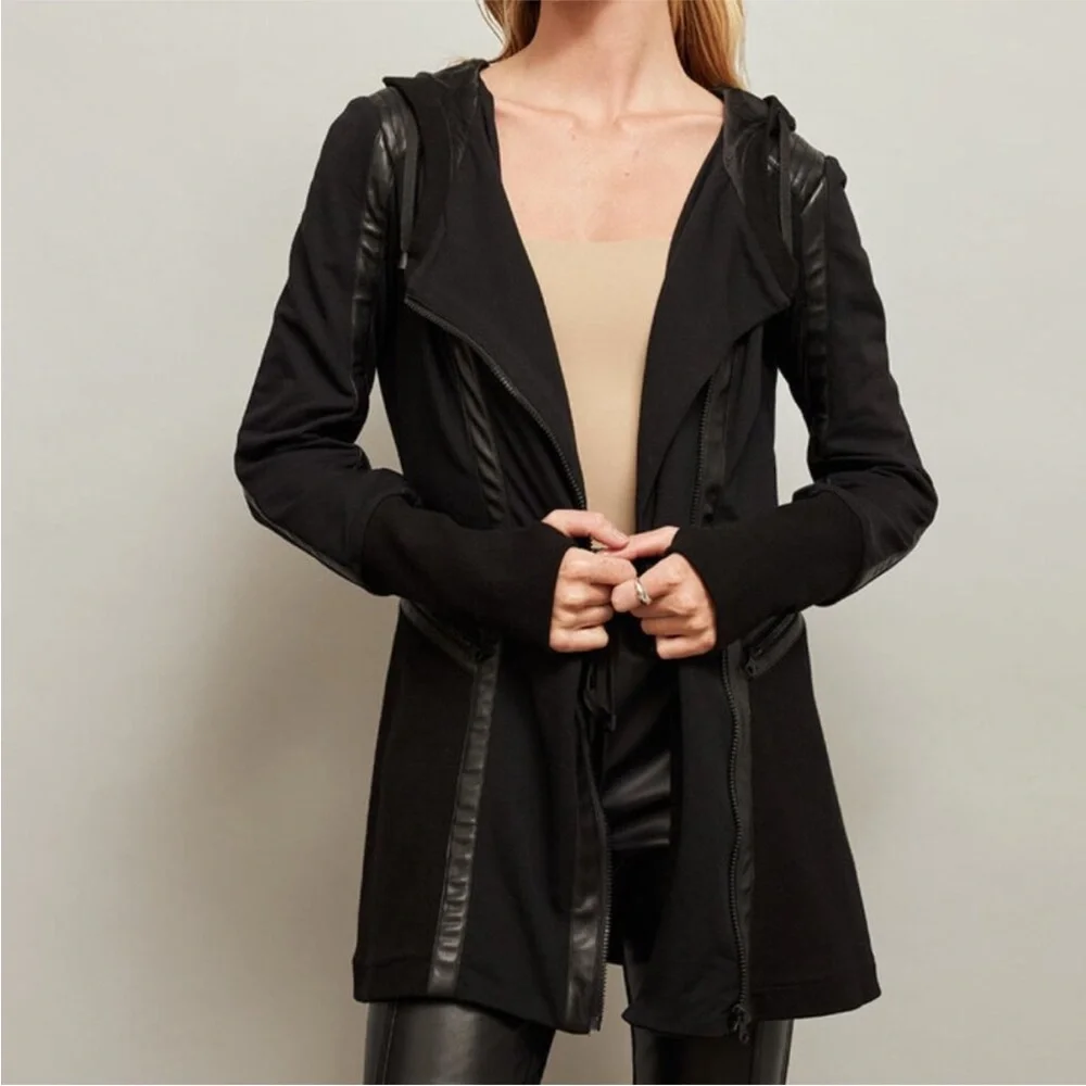 Blanc Noir Passenger Travel Jacket S NWT - Picture 2 of 13